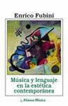 MUSICA Y LENGUAJE EN LA ESTETICA CONTEMPORANEA