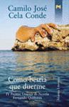 COMO BESTIA QUE DUERME