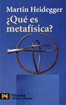 QUE ES METAFISICA?