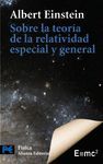 SOBRE LA TEOR�A DE LA RELATIVIDAD ESPECIAL Y GENERAL