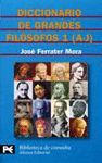 DICCIONARIO DE GRANDES FILOSOFOS.1.(A-J)