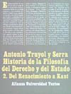 HISTORIA DE LA FILOSOFIA DEL DERECHO Y DEL ESTADO II. RENACIMIENTO KAN