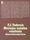MECANICA CUANTICA RELATIVISTA