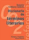 DICCIONARIO DE TERMINOS LITERARIOS