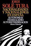 NACIONALIDADES Y NACIONALISMOS EN ESPA�A