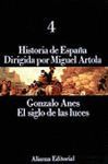 HISTORA DE ESPA�A T.4.EL SIGLO DE LAS LUCES