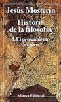 HISTORIA DE LA FILOSOFIA, TOMO I