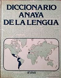 DICCIONARIO ANAYA DE LA LENGUA