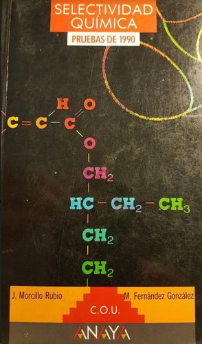 SELECTIVIDAD QUIMICA PRUEBAS DE 1990
