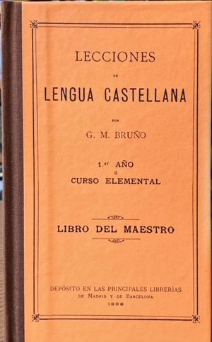 LECCIONES DE LENGUA CASTELLANA. LIBRO DEL MAESTRO