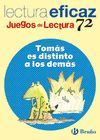 TOM�S ES DISTINTO A LOS DEM�S JUEGO DE LECTURA