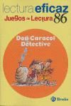 DON CARACOL DETECTIVE JUEGO DE LECTURA
