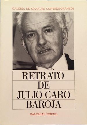 RETRATO DE JULIO CARO BAROJA