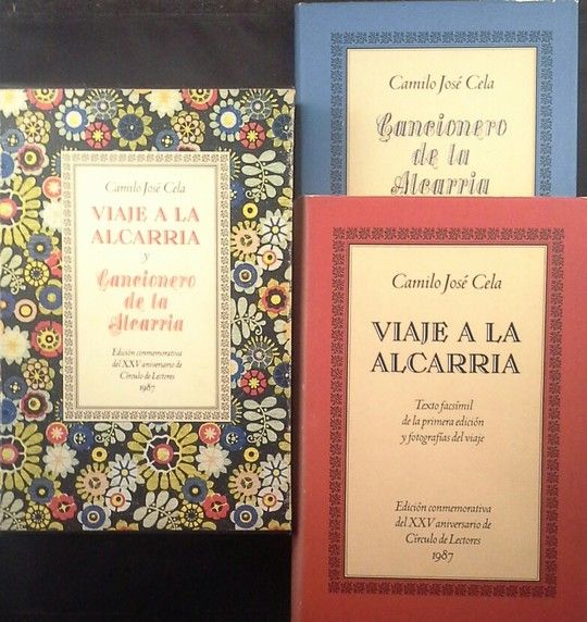 VIAJE A LA ALCARRIA (TEXTO FACSMIL DE LA PRIMERA EDICIN Y FOTOGRAFAS DEL VIAJE) / CANCIONERO DE LA ALCARRIA CON LOS VERSOS MANUSCRITOS Y SU TRANSCR