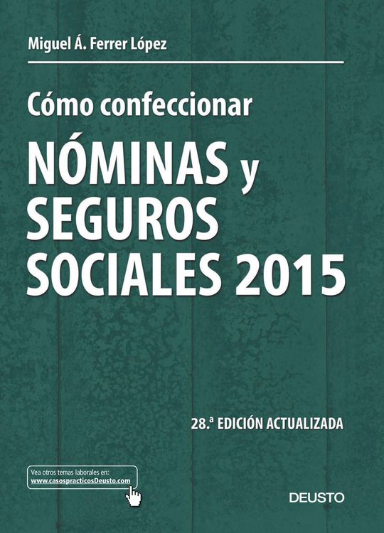 CMO CONFECCIONAR NMINAS Y SEGUROS SOCIALES 2015