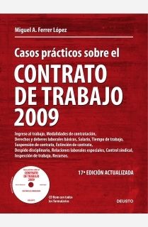 CASOS PRCTICOS SOBRE EL CONTRATO DE TRABAJO 2009