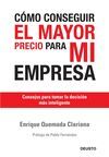 CMO CONSEGUIR EL MAYOR PRECIO PARA MI EMPRESA