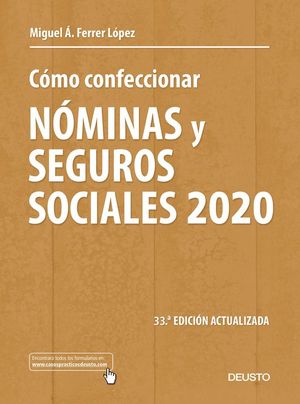 CMO CONFECCIONAR NMINAS Y SEGUROS SOCIALES 2020