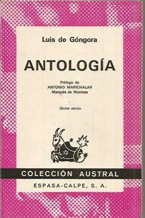 ANTOLOGA - LUIS DE GONGORA