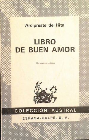LIBRO DE BUEN AMOR