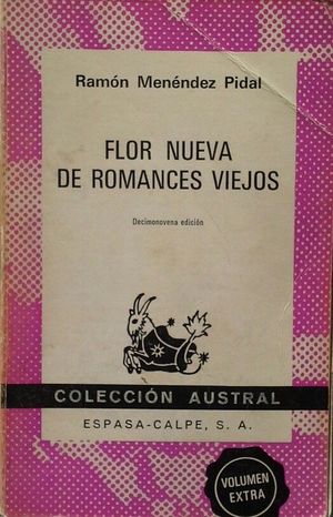 FLOR NUEVA DE ROMANCES VIEJOS