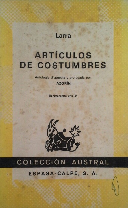 ART�CULOS DE COSTUMBRES