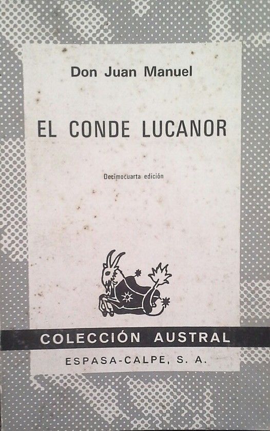 EL LIBRO DE PATRONIO E POR OTRO NOMBRE EL CONDE LUCANOR