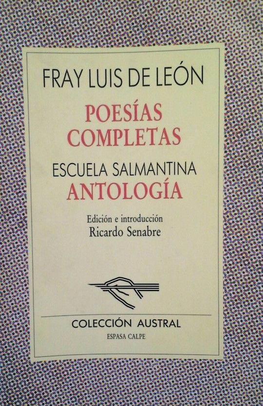 POES�A COMPLETA / ESCUELA SALMANTINA