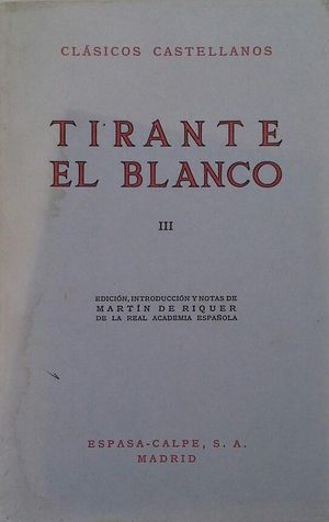 TIRANTE EL BLANCO VOL III