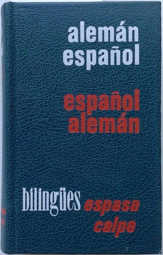 DICCIONARIO MANUAL ALEMN-ESPAOL, ESPAOL-ALEMN