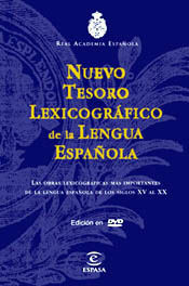 NUEVO TESORO LEXICOGRFICO DE LA LENGUA ESPAOLA
