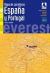 MAPA DE CARRETERAS DE ESPAA Y PORTUGAL. 1:300.000