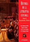 HISTORIA DE LA LITERATURA ESPA�OLA. (VOLUMEN II) RENACIMIENTO Y ....