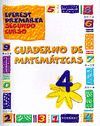 CUADERNO �GORA DE MATEM�TICAS 4