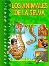 LOS ANIMALES DE LA SABANA CON MOWGLI