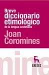 BREVE DICCIONARIO ETIMOLOGICO LENGUA ESPAOLA