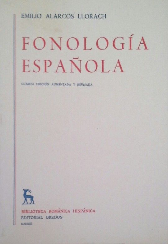 FONOLOGIA ESPA�OLA