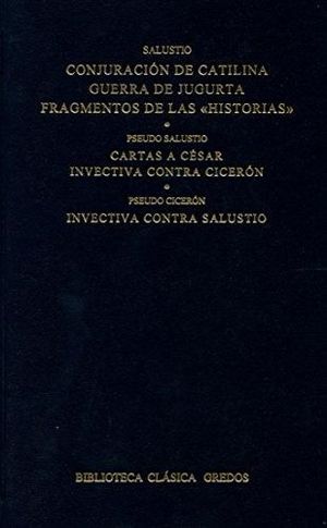 CONJURACION CATILINA GUERRA JUGURTA FRAG