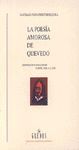 POESIA AMOROSA DE QUEVEDO.DISPOSICION Y ESTILO DESDE CANTA SOLI A LISI