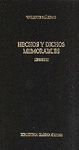 HECHOS Y DICHOS MEMORABLES.LIBROS I-VI
