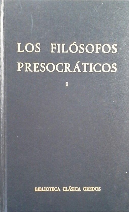 FILOSOFOS PRESOCRATICOS 1