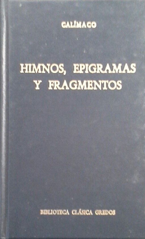 HIMNOS EPIGRAMAS Y FRAGMENTOS