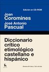 DICCIONARIO CR�TICO ETIMOL�GICO