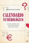 CALENDARIO NUMEROL�GICO