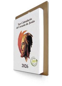 TACO CALENDARIO CORAZN DE JESS GIGANTE 2026