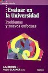 EVALUAR EN LA UNIVERSIDAD.PROBLEMAS Y NUEVOS ENFOQUES