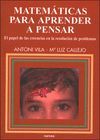 MATEM�TICAS PARA APRENDER A PENSAR