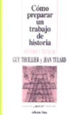 C�MO PREPARAR UN TRABAJO DE HISTORIA