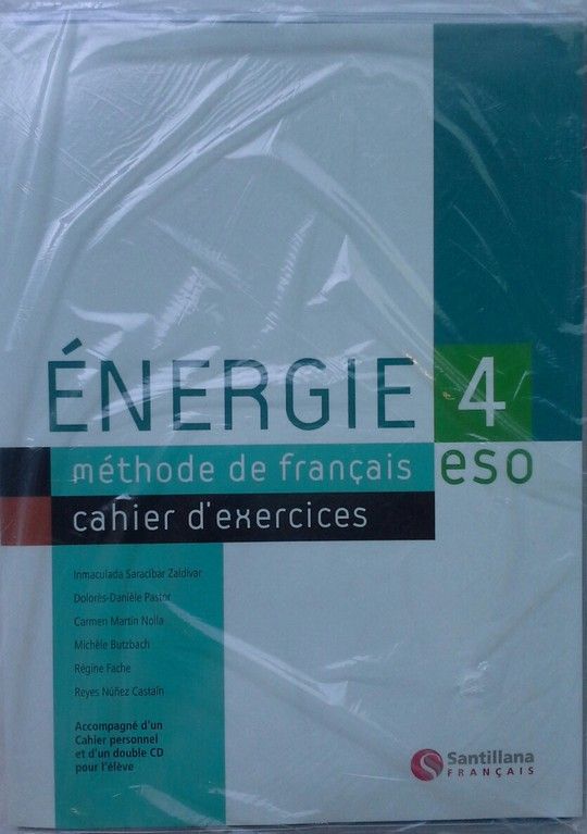 ENERGIE 4 CAHIER D'EXERCICES