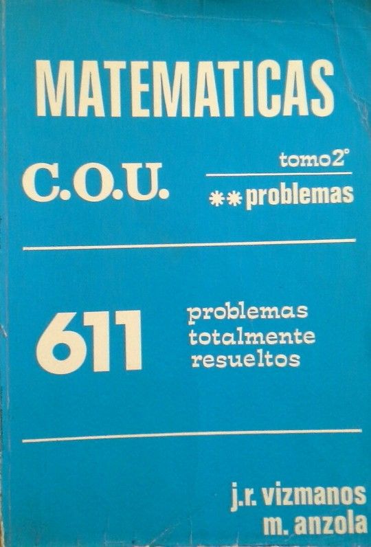 MATEMATICAS C. O. U. PROBLEMAS